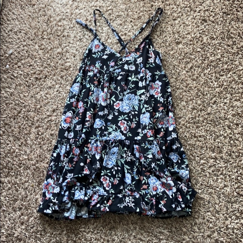 American Eagle strappy floral sundress